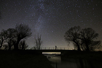 Je dunkler der Himmel, desto heller die Sterne - Erfahren Sie bei diesem Naturparkgespräch mehr über den Wert der Dunkelheit, Foto: Thomas Becker, Lizenz: Thomas Becker