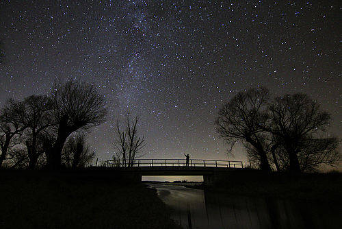 Je dunkler der Himmel, desto heller die Sterne - Erfahren Sie bei diesem Naturparkgespräch mehr über den Wert der Dunkelheit, Foto: Thomas Becker, Lizenz: Thomas Becker